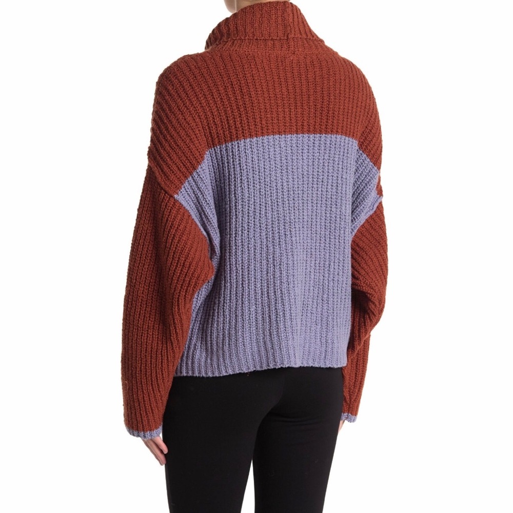 Free People Greater Than Sweater ColorBlock - Picture 5 of 14